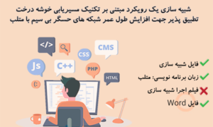 شبیه سازی یک رویکرد مبتنی بر تکنیک مسیریابی خوشه درخت تطبیق پذیر جهت افزایش طول عمر شبکه های حسگر بی سیم با متلب