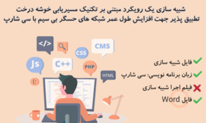 شبیه سازی یک رویکرد مبتنی بر تکنیک مسیریابی خوشه درخت تطبیق پذیر جهت افزایش طول عمر شبکه های حسگر بی سیم با سی شارپ