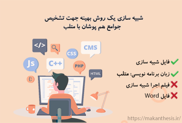 شبیه سازی یک روش بهینه جهت تشخیص جوامع هم پوشان با متلب